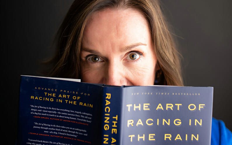 Caryn Mefford, Reads "The Art of Racing in the Rain"