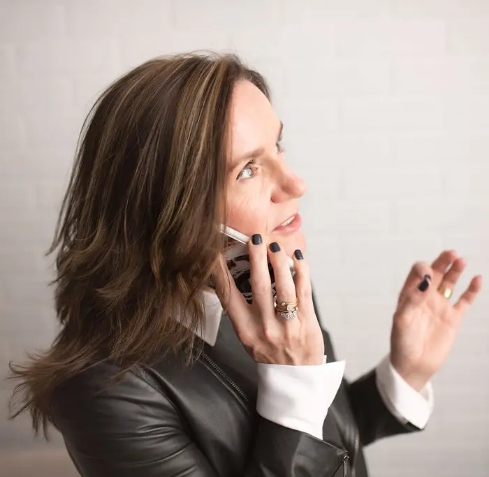 ceo of my pocket ceo on the phone